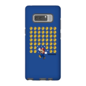 image of Nintendo Super Mario Coin Drop Phone Case - Samsung Note 8 - Tough Case - Gloss