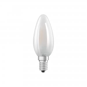 Image of Osram 2.8W Parathom Frosted LED Candle Bulb E14/SES Very Warm White - 287662-287662