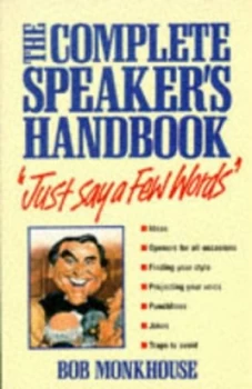 Image of Just Say a Few Words by Bob Monkhouse Paperback