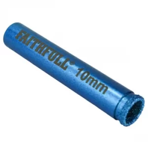 image of Faithfull FAITD10PRO Diamond Ceramic Mini Holesaw 10mm