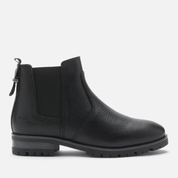 Image of Barbour Womens Nina Leather Chelsea Boots - Black - UK 4