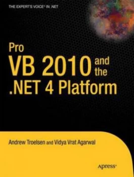 Image of Pro Vb 2010 and the .Net 4.0 Platform by Andrew Troelsen Paperback