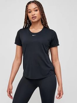 Image of Nike The One Dri-FIT T-Shirt - Black Size M Women
