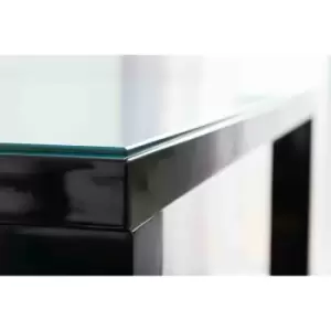 Image of Furniture Box Clear Tempered Glass Dining Table Top Protector Topper-120x70cm Topper