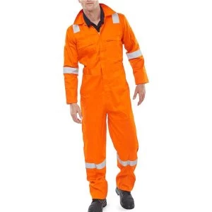 image of Click Fireretardant 46 Burgan Boiler suit Orange