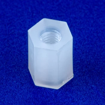 Image of R-TECH 524345 Nylon Hexagonal M3 F-F Spacer 8mm - Pack Of 100