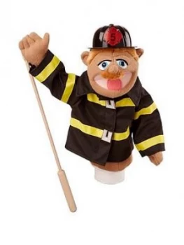 image of Melissa & Doug Firefighter Puppet