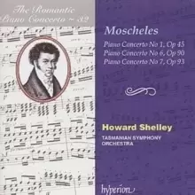 image of Piano Concertos 1, 6 and 7 (Shelley, Tasmanian So)