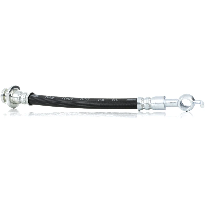 Image of RIDEX 83B0280 Brake Hose Rear Axle, without banjo bolt Brake Hose (83)