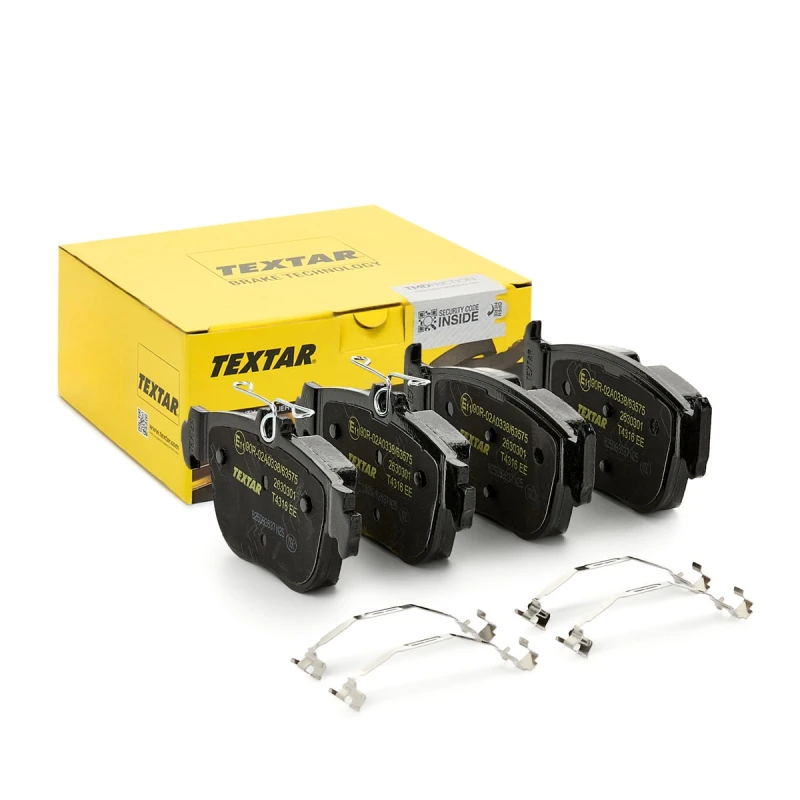 Image of Brake pad set TEXTAR 2630301