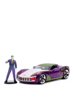 image of Batman Joker 2009 Chevy Corvette Stingray 1:24