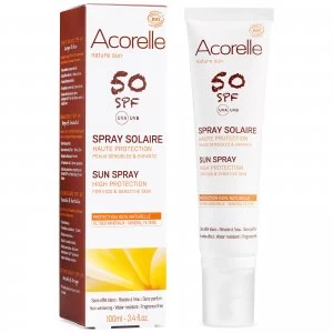 image of Acorelle Kids Organic SPF50 Sun Spray 100ml