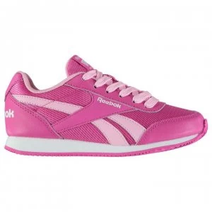 image of Reebok Classic Jogger RS Junior Girls Trainers - Pink/Pink/White