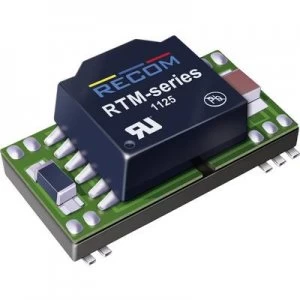 Image of RECOM RTM 2405SH DCDC converter component 24 Vdc 5 Vdc 400 mA 2 W No. of outputs 1 x
