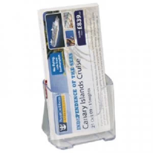 Deflecto 13xA4DL Clear Literature Holder 77501