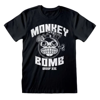Image of Call Of Duty - Monkey Bomb Unisex XX-Large T-Shirt - Black