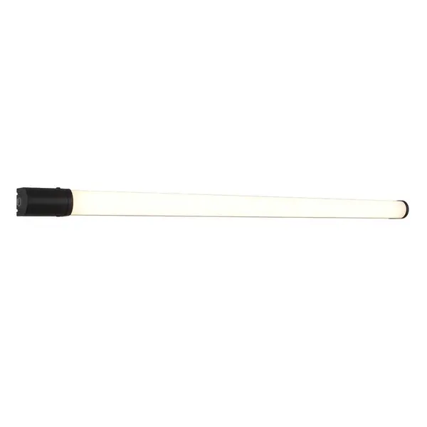 Image of Piera Modern 119cm Bathroom Wall Lamp Black Matt 3000K IP44