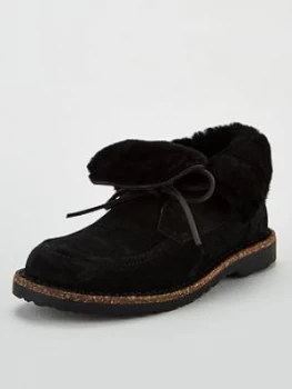 Image of Birkenstock Birkenstock Bakki Ace Walk Narrow Ankle Boot, Black, Size 7, Women