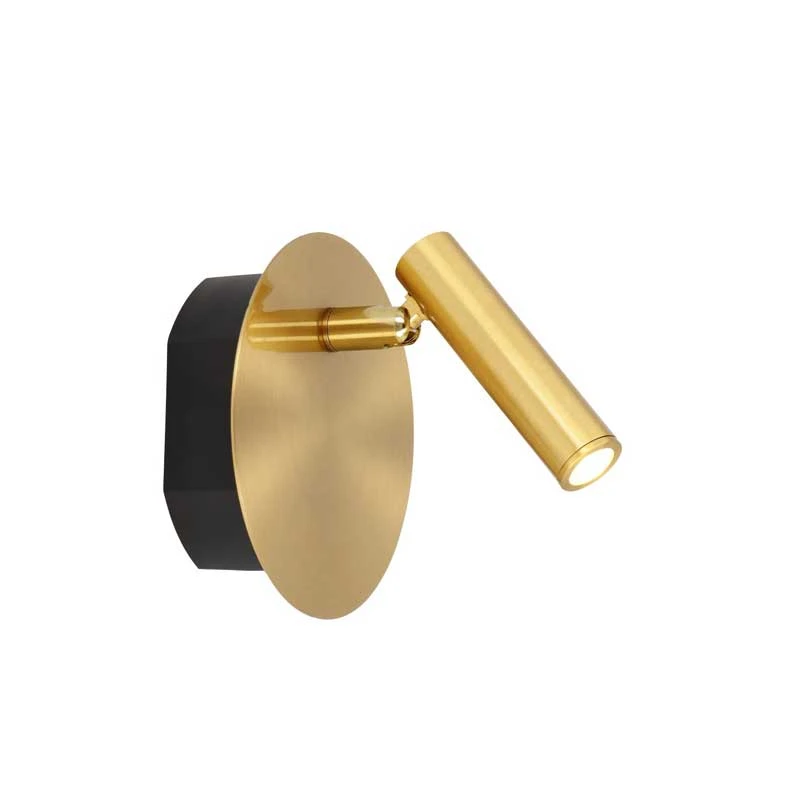 Image of Lucide Lucide Jolijn LED Reading Light - Matt Gold