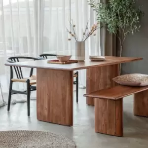 Image of Gallery Interiors Mina 6 Seater Dining Table Natural / Large