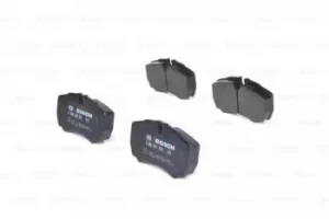 Image of Bosch 0986424750 BP459 Brake Pad Set Disc Brake Rear Axle