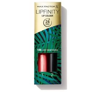 image of Rochelle Max Factor Lipfinity Just Bewitching 146 Orange