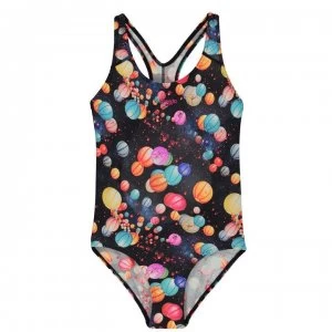 Image of Speedo Swimsuit - Blk/Neon/Aqua