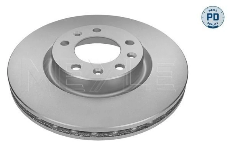 Image of MEYLE 11-15 521 0044/PD Brake disc Front Axle, Vented, MEYLE-PD Quality, Zink flake coated Brake Disc (82)