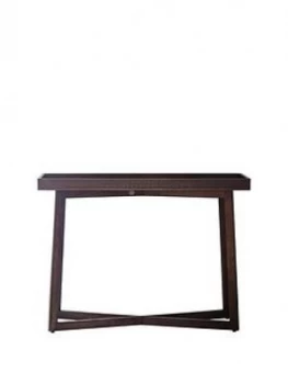 image of Hudson Living Boho Retreat Console Table - Brown