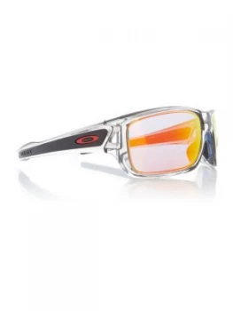 image of Oakley Grey OO9263 Turbine rectangle sunglasses Grey