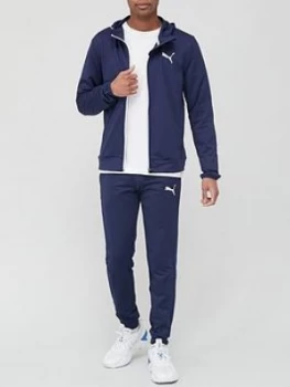 Image of Puma Ready To Go Tracksuit - Peacoat, Size XL, Men