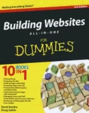 Image of building websites all in one for dummies