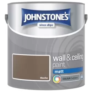 Image of Johnstones Vinyl Matt Emulsion Mocha 2.5 Litre