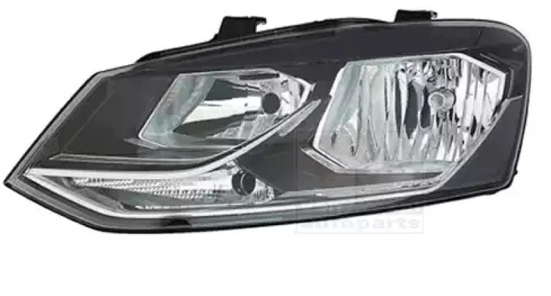 Image of VAN WEZEL 5814963 Headlights H7/H7, Left, with motor for headlamp levelling Headlight (259)