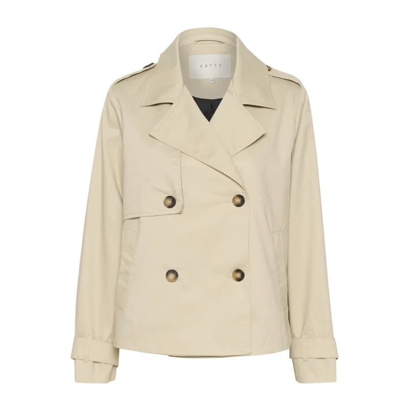 Image of Kaffe Womens jacket KAFFE Patricia Gris Female 38