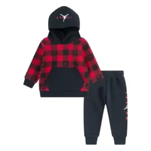 Image of Air Jordan JM Hoodie And Joggers Set Baby Boys - Black