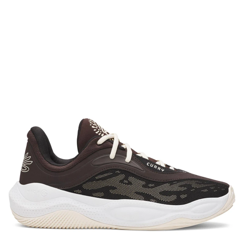 Image of Under Armour Curry Splash 25 Basketball Trainers Adults Brown/Blk/Stone male 9 (44)
