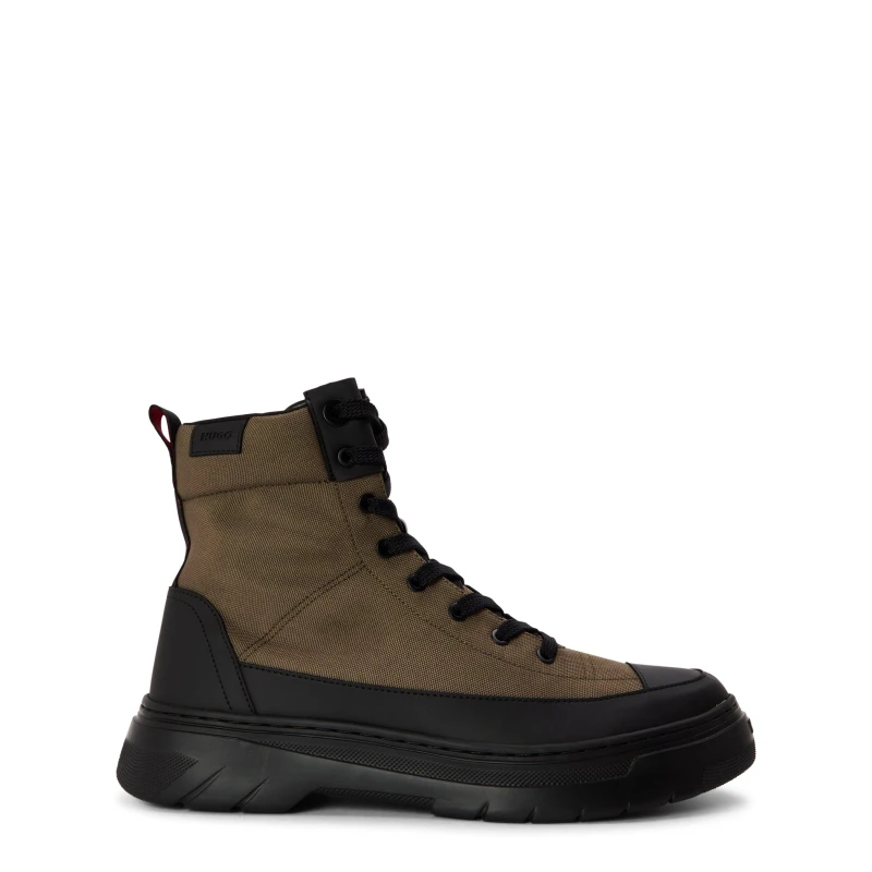 Image of Hugo Urian Halb Ankle Boots Dark Green male 7 (41)