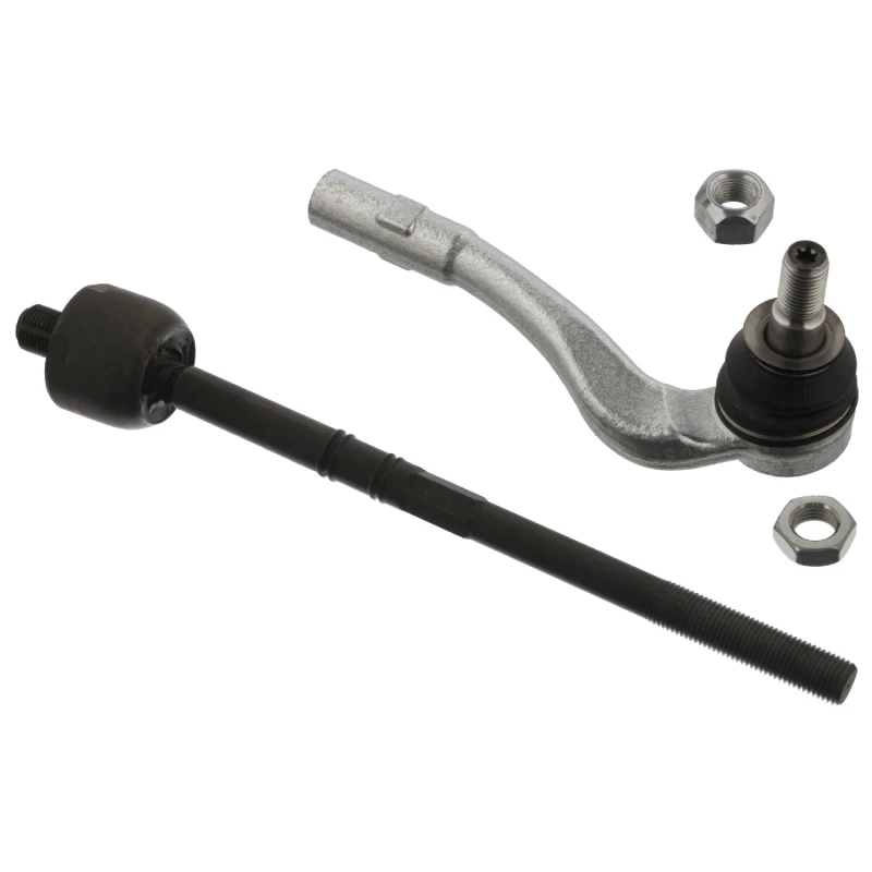 Image of FEBI BILSTEIN 44692 Tie Rod Front Axle Right, with lock nut Rod Assembly (284)