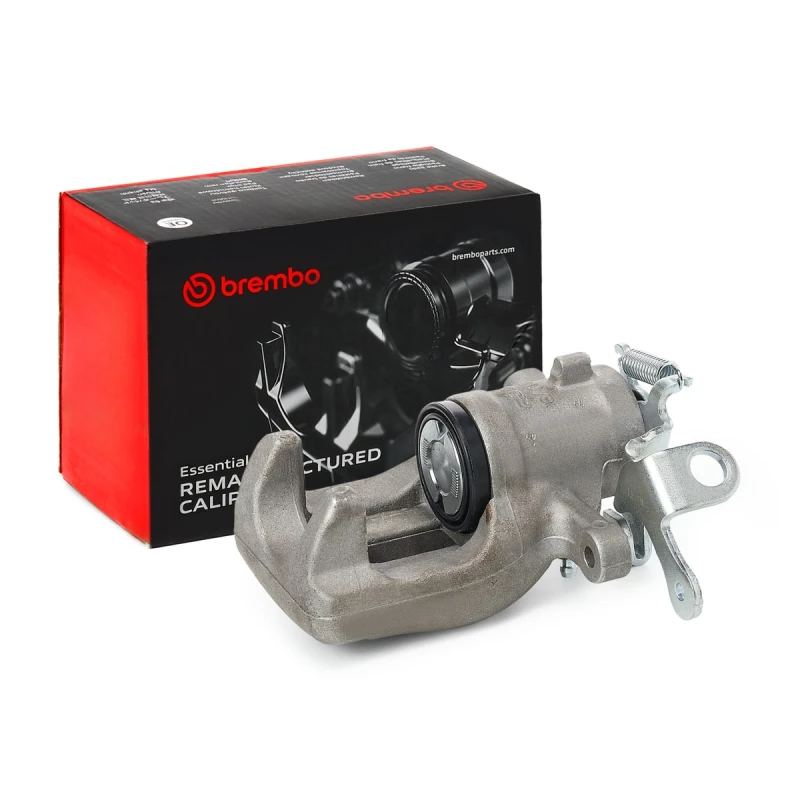 Image of BREMBO F 61 260 Brake caliper ESSENTIAL LINE Rear Axle Left Aluminium Brake Caliper (78)