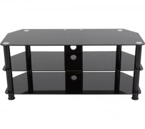 image of AVF SDC1140CMBB 1140 mm TV Stand - Black