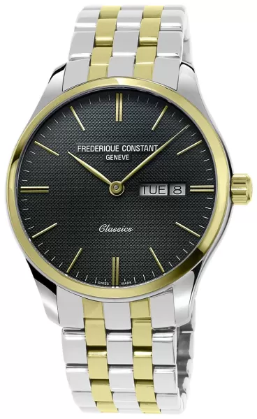 image of Frederique Constant FC-225GT5B3B Classic Quartz Two Tone Watch