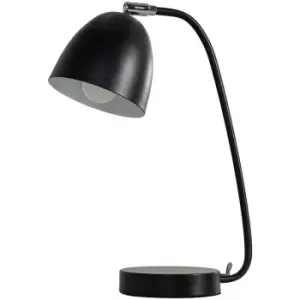 image of Minisun - Matt Black Table Lamp Desk Light