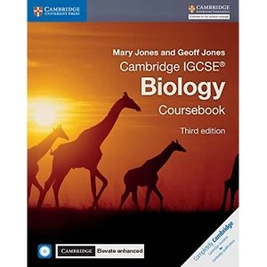 Image of Cambridge IGCSE (R) Biology Coursebook with CD-ROM and Cambridge Elevate Enhanced Edition (2 Years) Mixed media product 2017