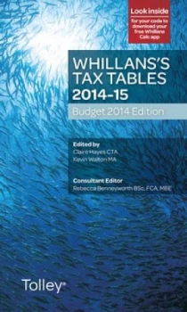 Image of Whillanss Tax Tables 2014-2015 by Claire Hayes Paperback