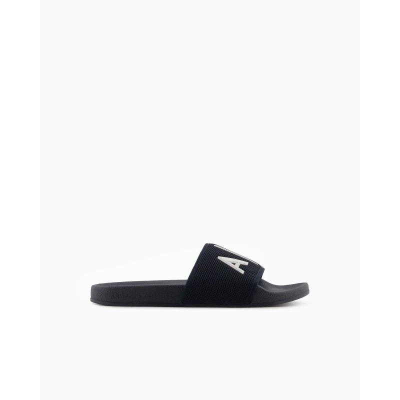 Image of Armani Exchange Mens Pool Sliders Navy U385 male 7 (41)