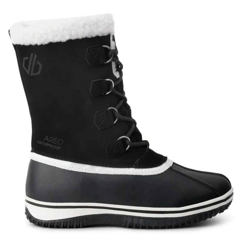 Image of Dare 2B Womens Northstar Waterproof Insulalted Snow Boots UK Size 5 (EU 38, US 7) BLACK/WHITE DWF396-8K4-5