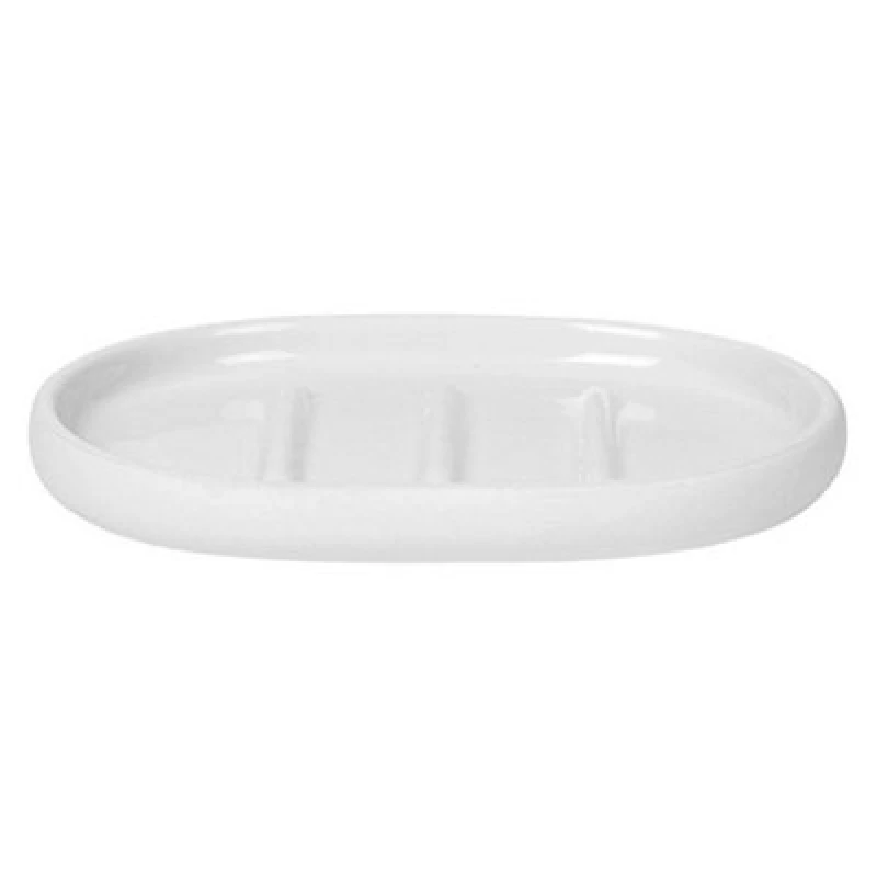Image of Blomus Sono Ceramic Soap Dish - White