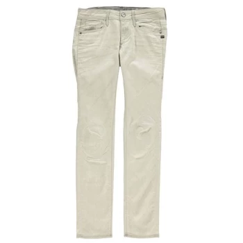 G Star 60526 Slim Womens Jeans - Beige