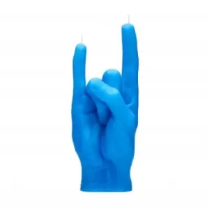 Image of CandleHand You Rock Blue Candle 198g